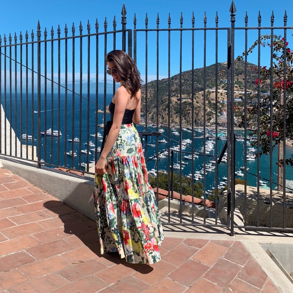 Zara floral maxi skirt *NWT*